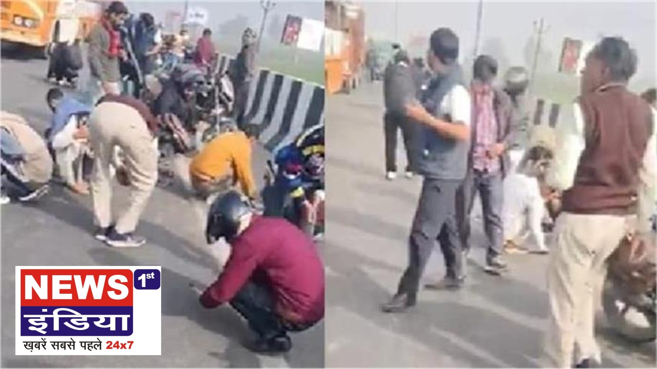 ‘चांदी’ समझकर टूट पड़े लोग! हापुड़ हाइवे पर ट्रक से गिरी सफेद धातु, लूट की होड़ से लगा लंबा जाम—सच्चाई जानकर उड़ जाएंगे होश