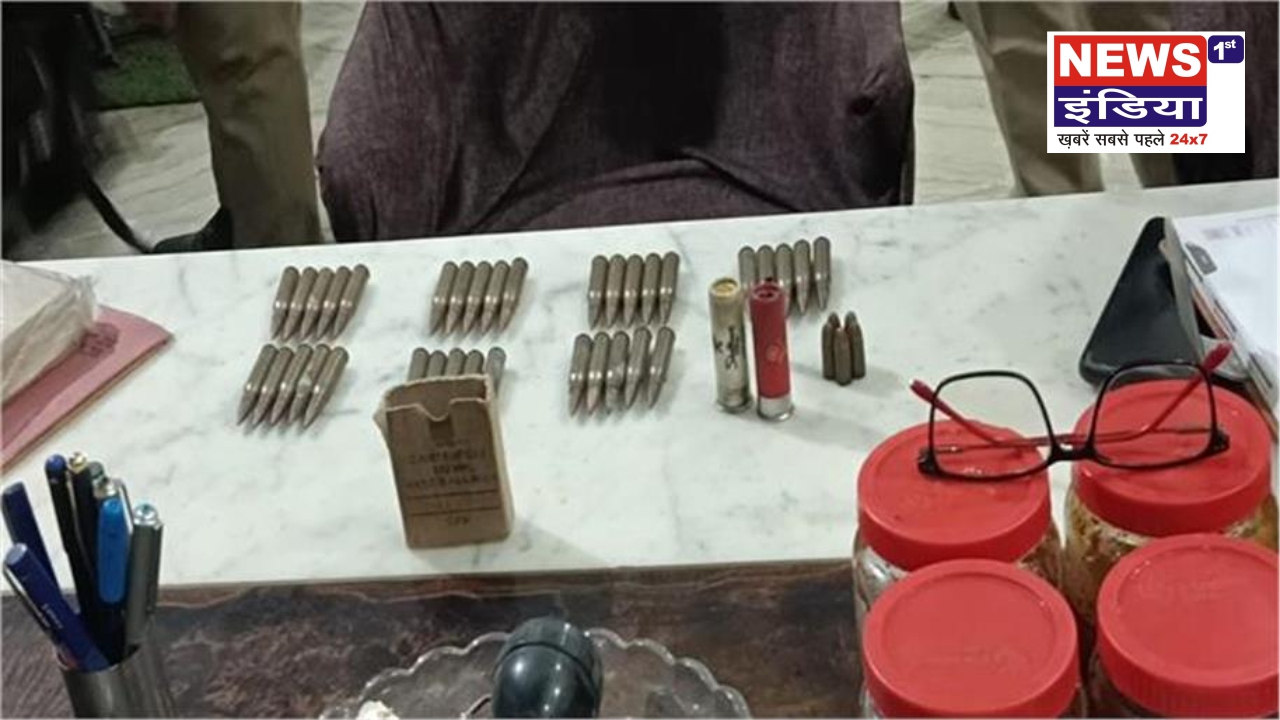 मोदीनगर में रिटायर्ड फौजी के घर से प्रतिबंधित कारतूस बरामद, पत्नी की शिकायत से खुला राज