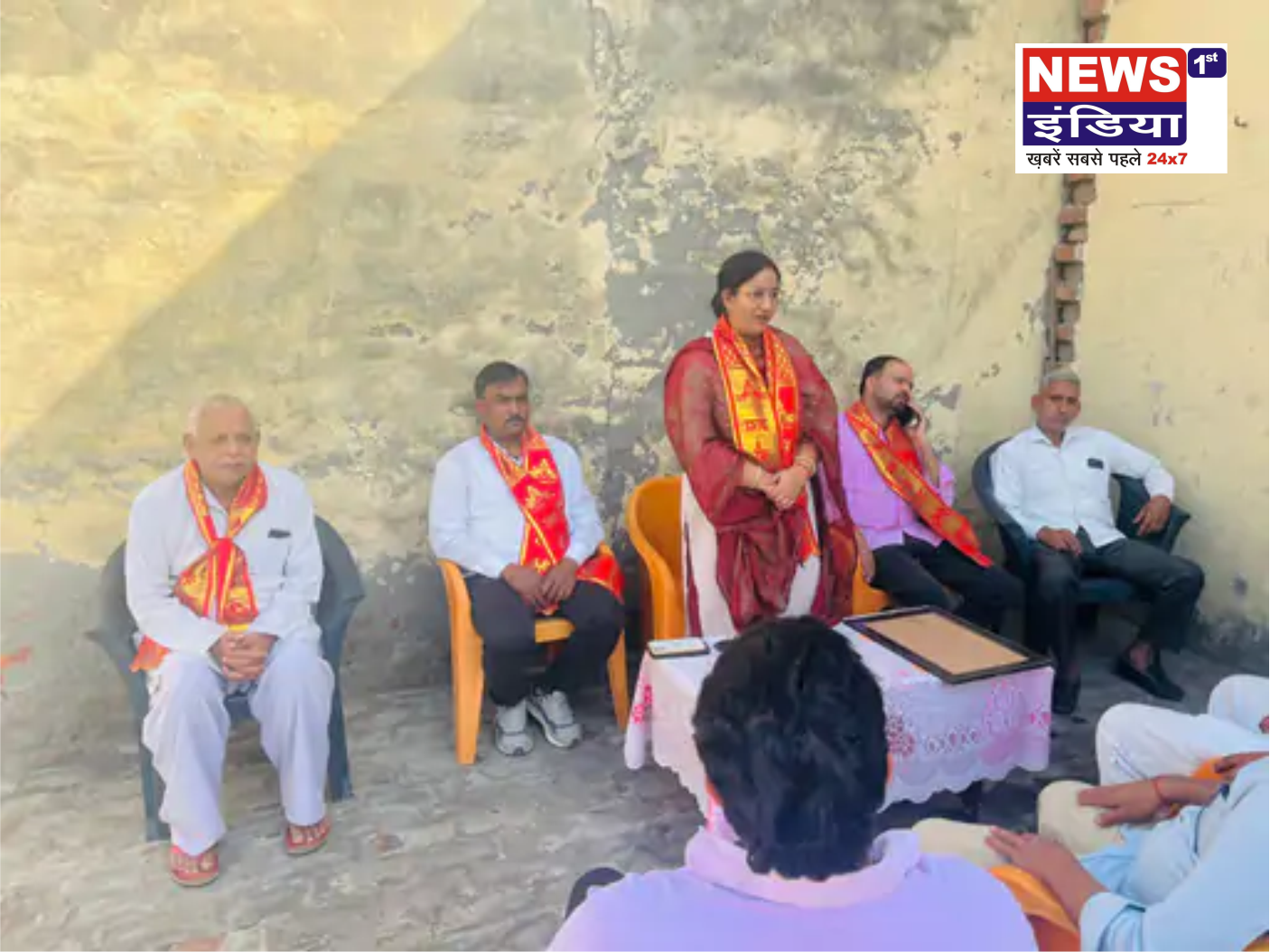 हापुड़ में भाजपा का ‘बस्ती चलो’ अभियान तेज, चुनाव से पहले गांव-गांव पहुंची पार्टी