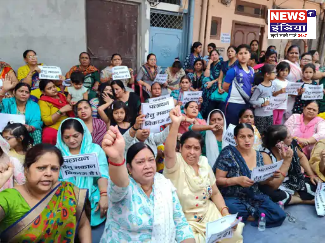 मेरठ सेंट्रल मार्केट में सीलिंग और सेटबैक आदेश के खिलाफ व्यापारियों का जोरदार विरोध, सड़कों पर उतरे लोग