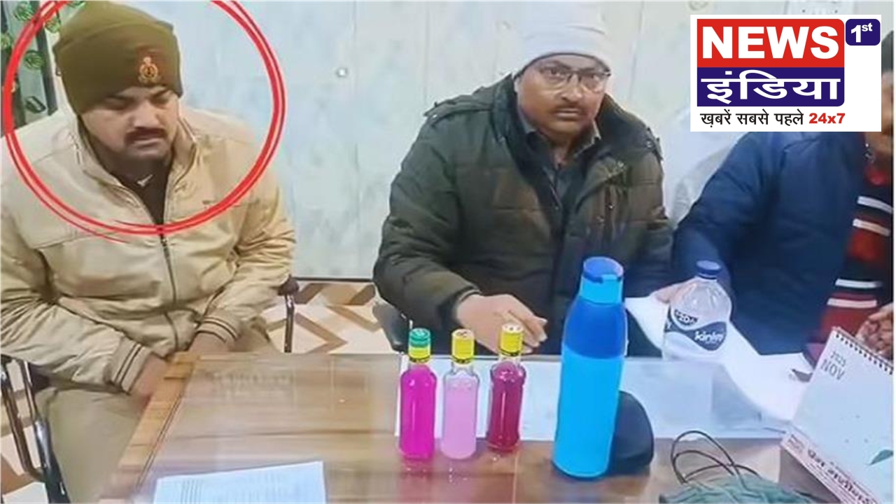 महराजगंज में दरोगा रंगे हाथों गिरफ्तार, 50 हजार रुपये रिश्वत लेते धमकी दी