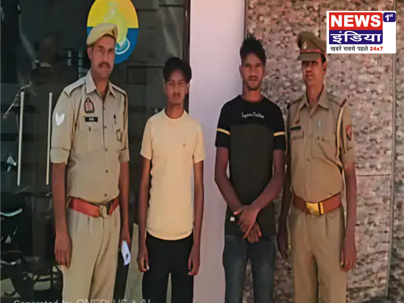 मेरठ में हत्या के प्रयास के दो वांछित आरोपी गिरफ्तार, पुलिस की बड़ी कार्रवाई