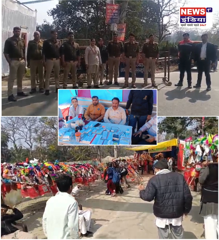 शिवरात्रि पर स्याना में कांवड़ियों का भव्य स्वागत, सुरक्षा के कड़े इंतजाम