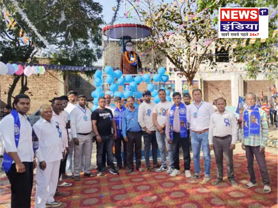 पिपलैड़ा गांव में धूमधाम से मनाई गई अंबेडकर जयंती, ग्रामीणों ने लिया एकता और भाईचारे का संकल्प