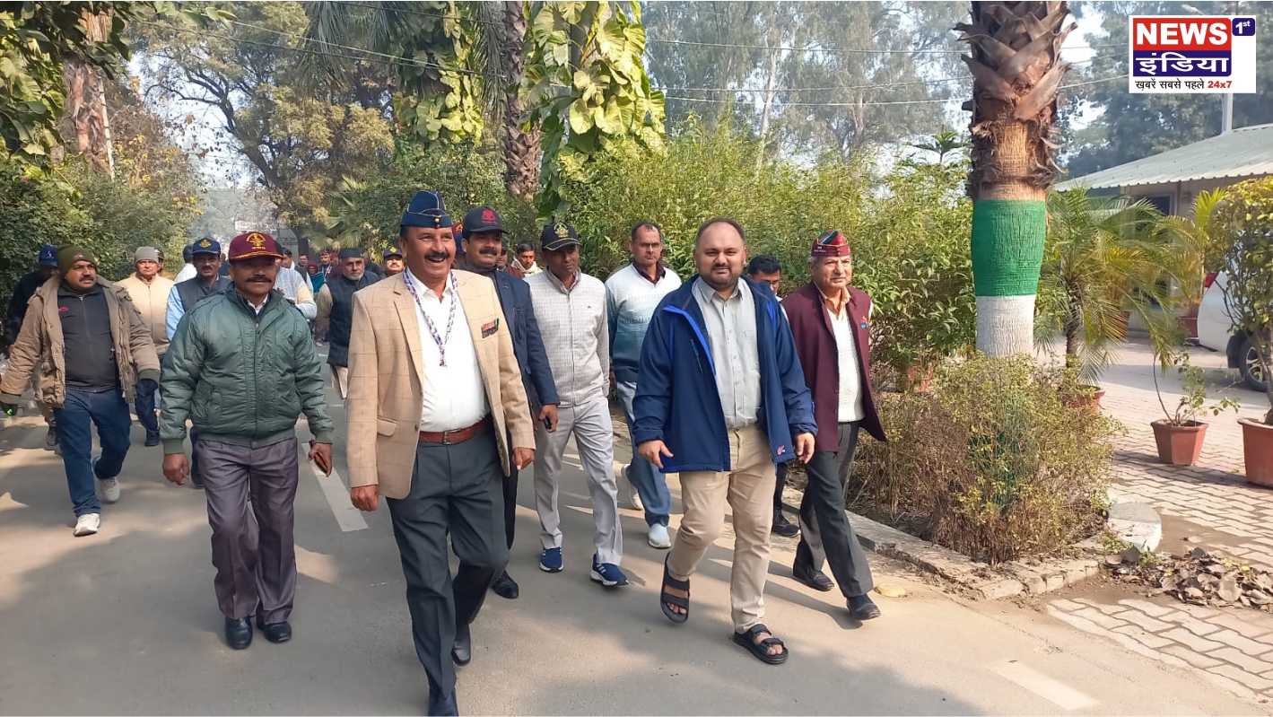 जनपद में 10वां वेटरन्स डे आयोजित, जिलाधिकारी आवास पर वीर सैनिकों और वीर नारियों का सम्मान