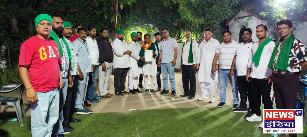 भारतीय किसान यूनियन (बाबा) की पंचायत: गाजियाबाद में संगठन विस्तार एवं किसान हितों पर चर्चा