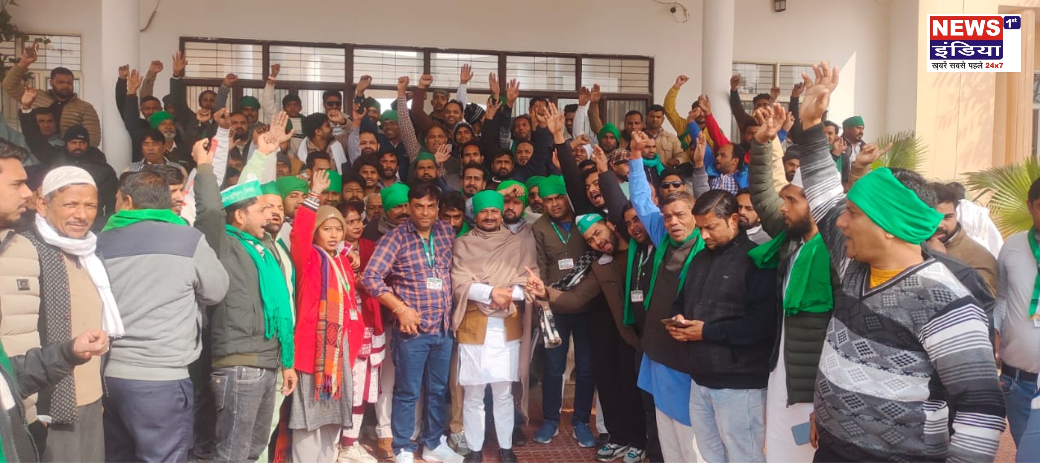 भाकियू (बाबा) का ज्ञापन: बाबा महेंद्र सिंह टिकैत को भारत रत्न देने की मांग