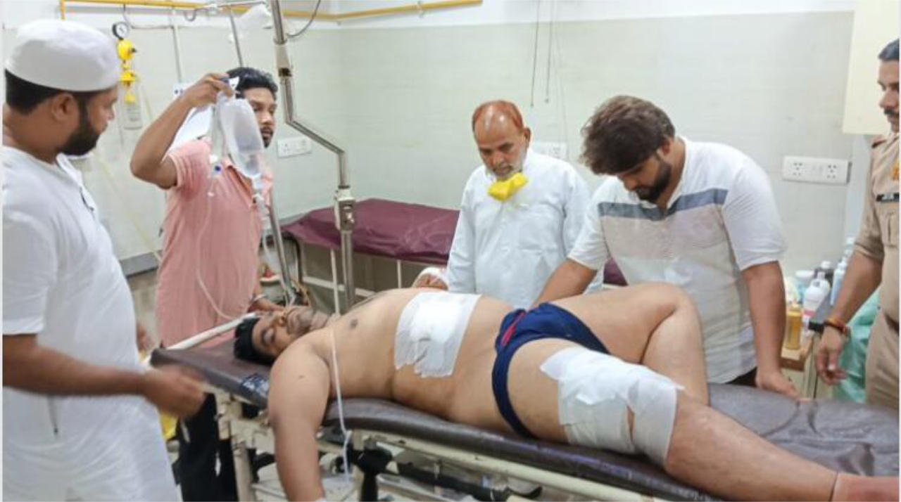 हापुड़ में बाइक सवार बदमाशों ने युवक को गोलियों से भूना, हालत गंभीर